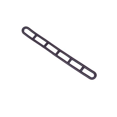 Elementi tendicorda a scaletta 5 fori grigio, 5 pz