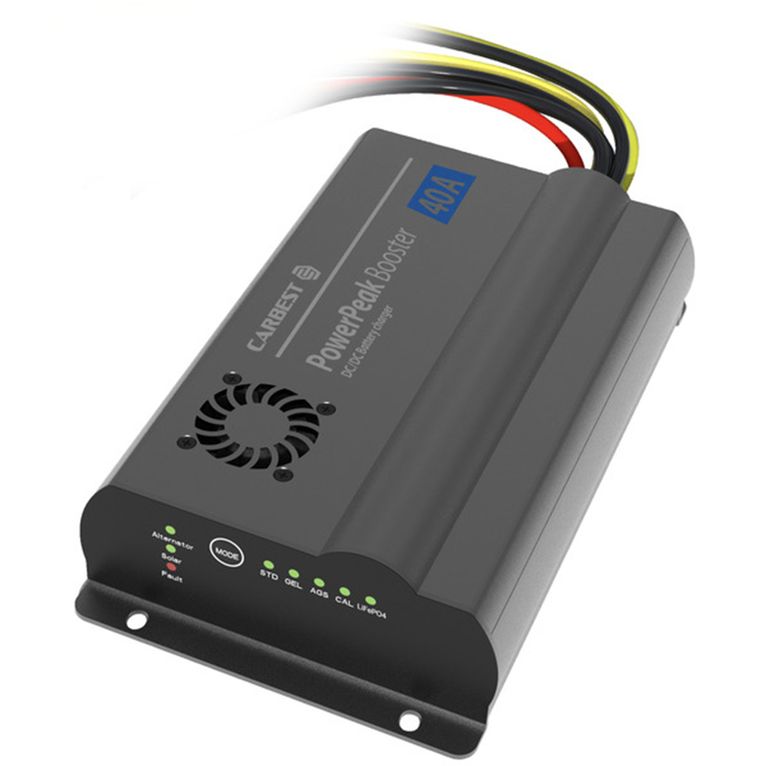 booster di carica dc-dc powerpeak 40a - carbest