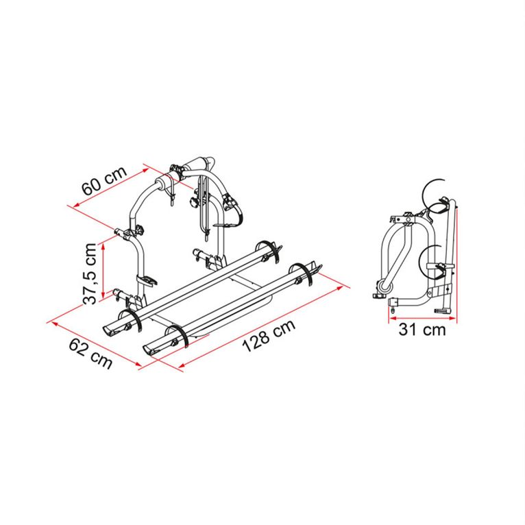 carry-bike trigano/ci/roller team black