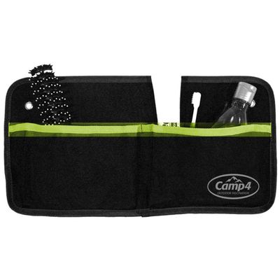 Organizer TESSA 2, 2 tasche, 40x20 cm nero/lime - Camp4