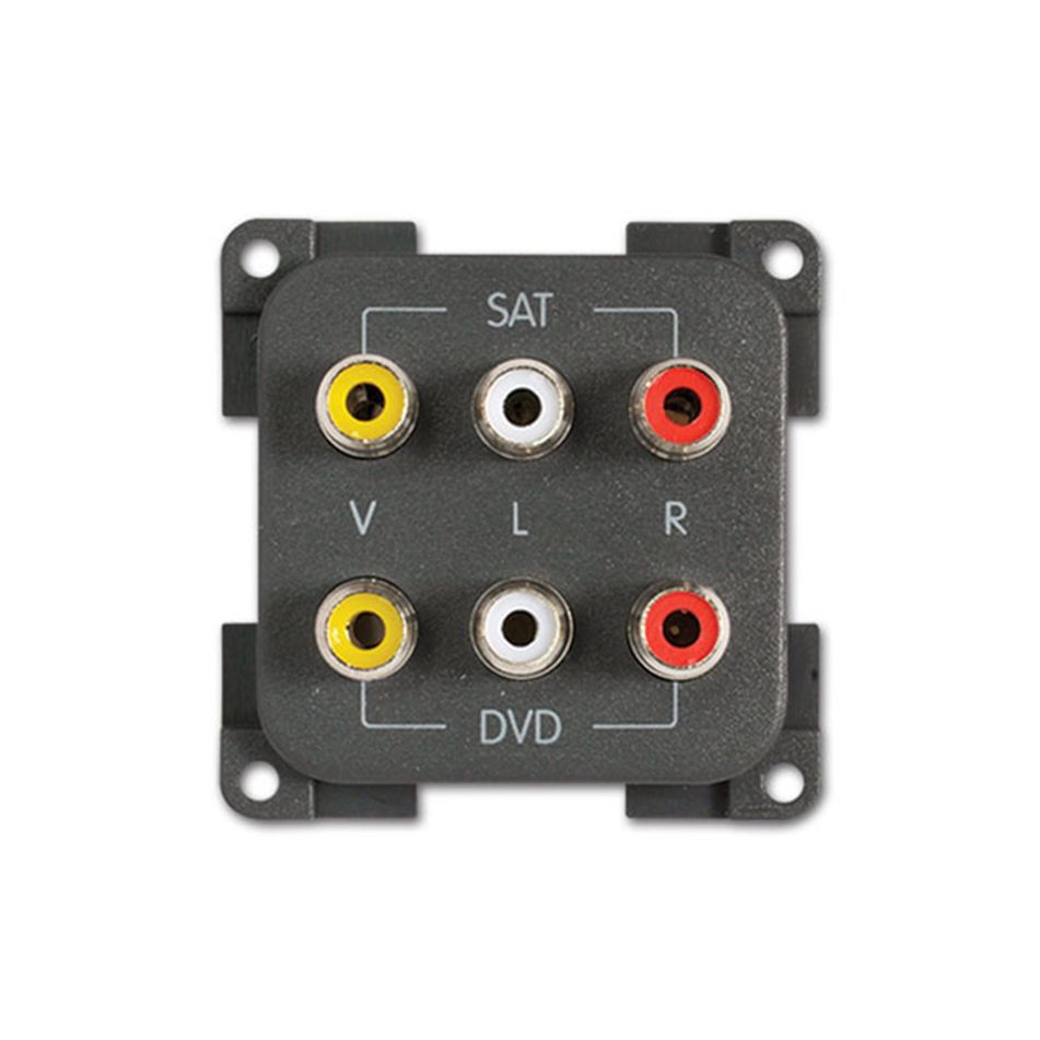 modulo-da-6-prese-rca-star-grigio