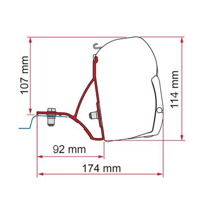 Kit Renault Trafic >2015 - Fiamma