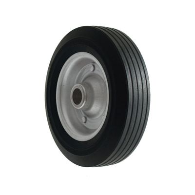 Ruota 200x50 gomma piena, acciaio - Carbest