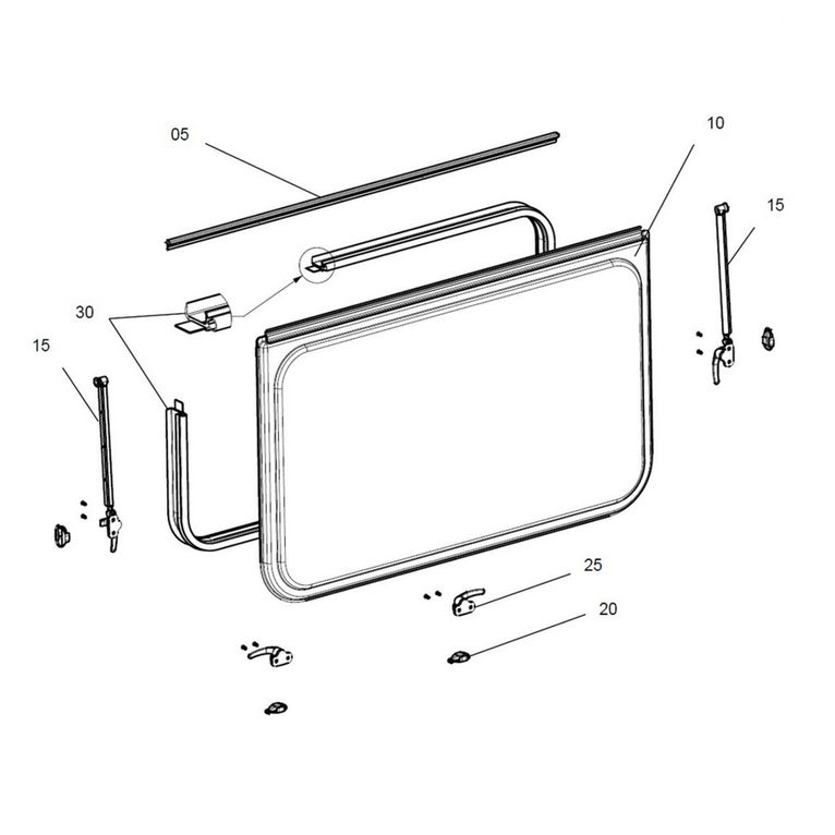 fin.c6-vetro ric.1600x600 nero - dometic