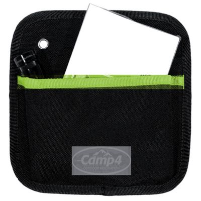 Organizer TESSA 1, 1 tasca, 20x20 cm nero/lime - Camp4