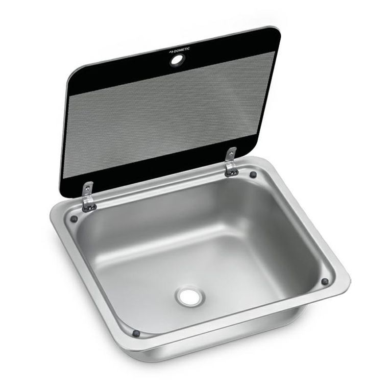lavello con coperchio in vetro sng 4133 - dometic