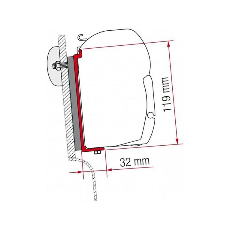 kit high roof adapter westfalia - fiamma