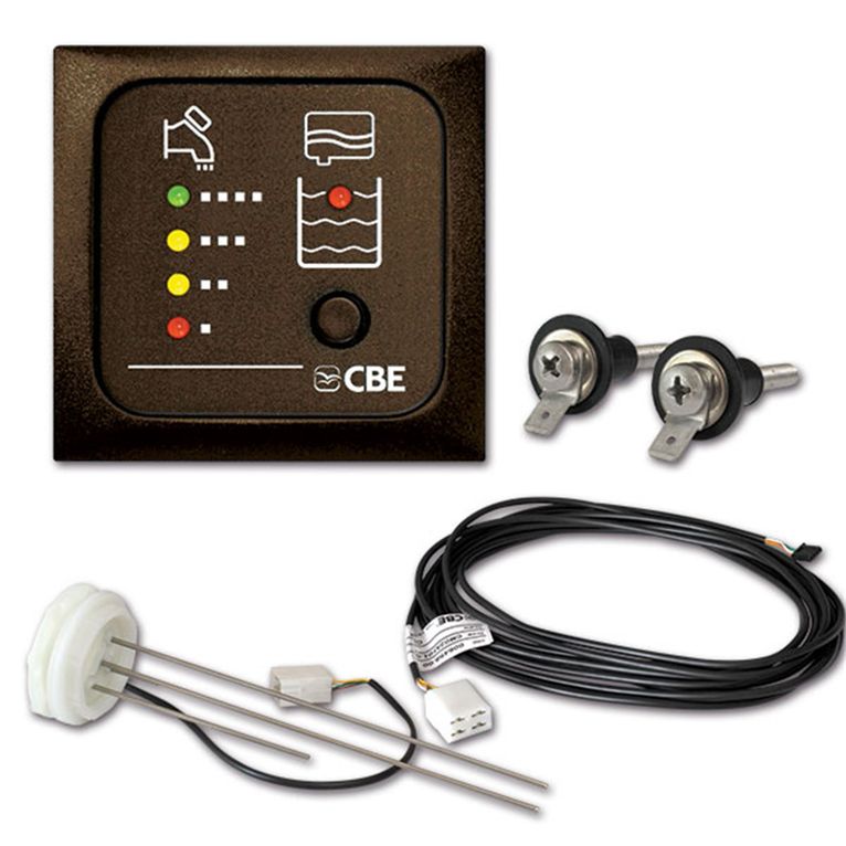 pannello led • acque chiare e nere • marrone