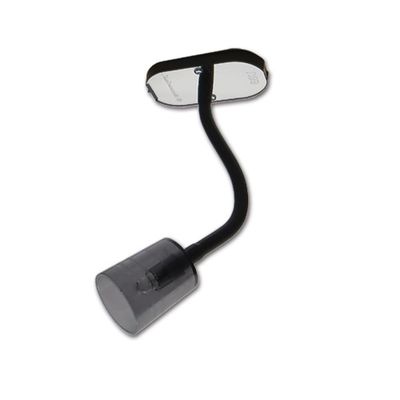 Faretto - 1 Led - Luce Bianca Fredda - Usb - Nero