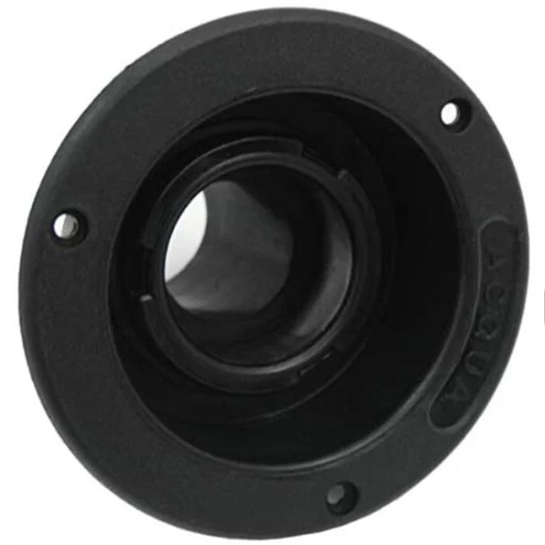 bocchettone acqua  diam.35mm. nero