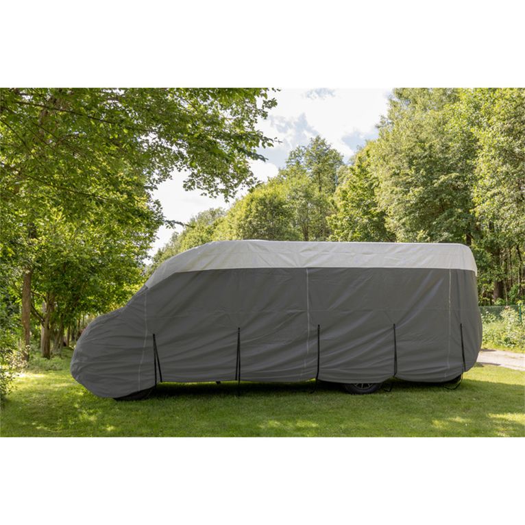 copertura caravan 630 cm per larghezza 2,5 m grigio
