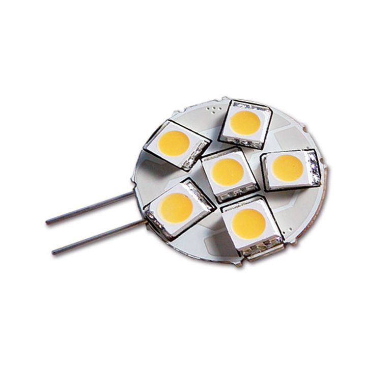 lampadina g4 • 6 led • bianca calda
