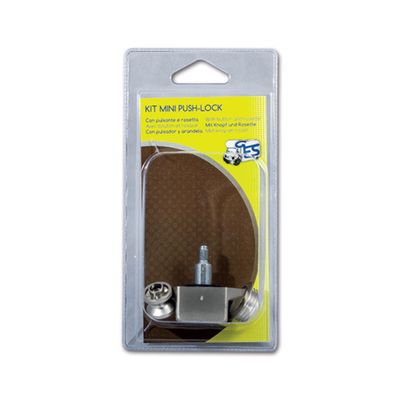 Kit Mini Push-Lock - Nichelato - Blister