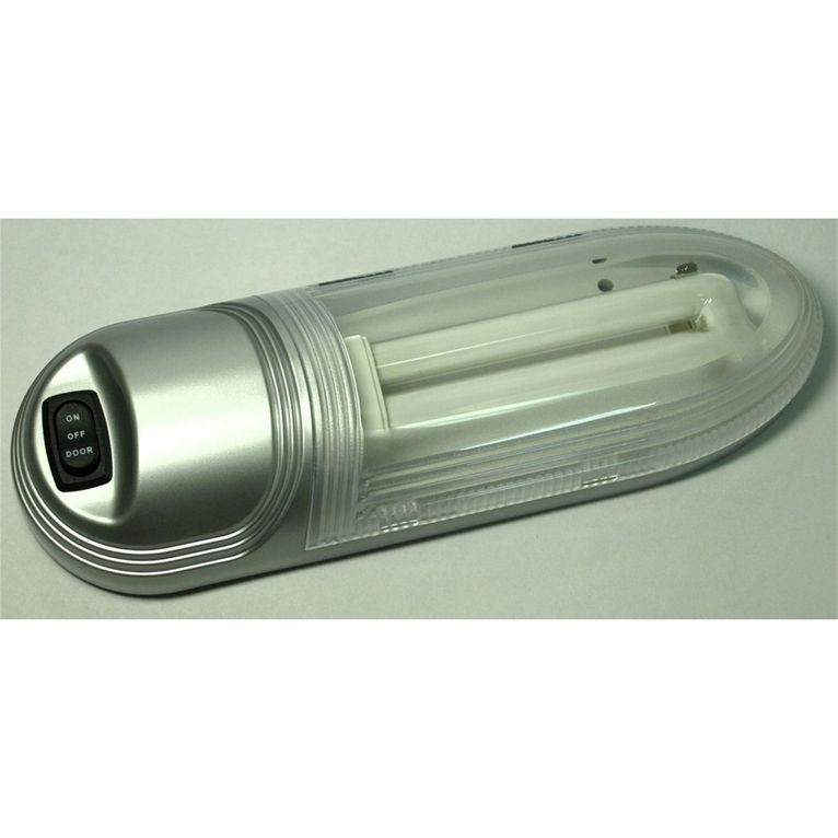 lampada compact neon 12v/7w argento