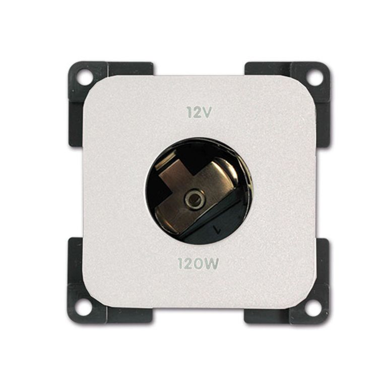 presa dc • 12 v • bianco