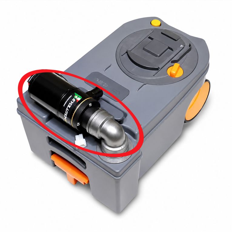 maceratore evolution per cassetta thetford c250 12v