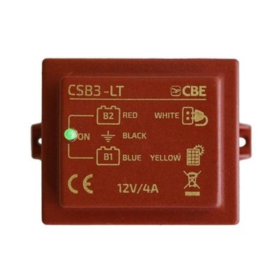 CSB3-LT SIST.RICARICA BATT.AUTO 12V 4A CON BATT.SERV.LIT