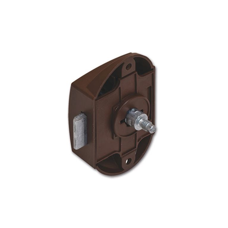 push-lock unilaterale - marrone