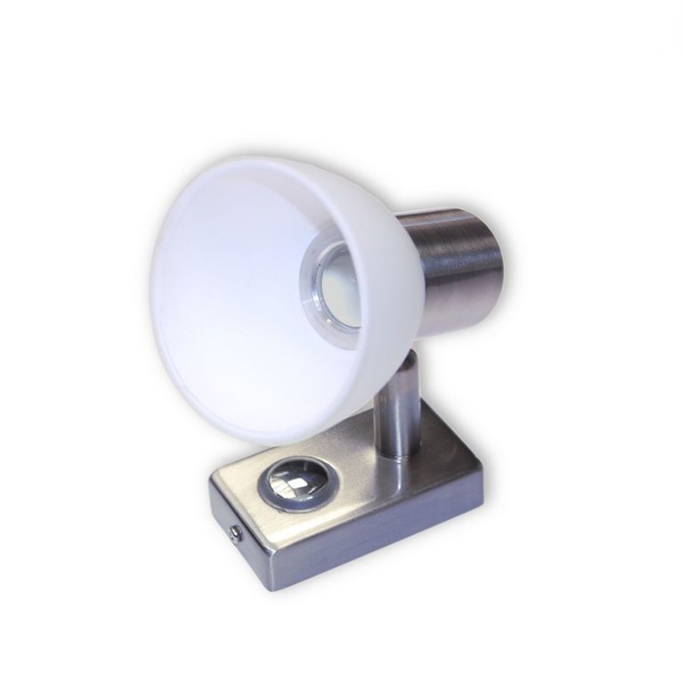 faretto con power led 3w, luce nott fav3ns