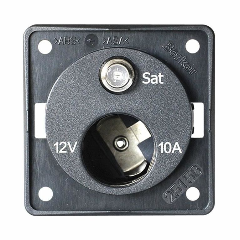 bmp12as presa 12v auto+sat grigia