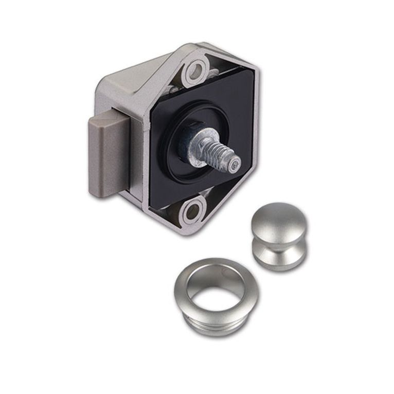 kit mini push-lock - nichelato - blister