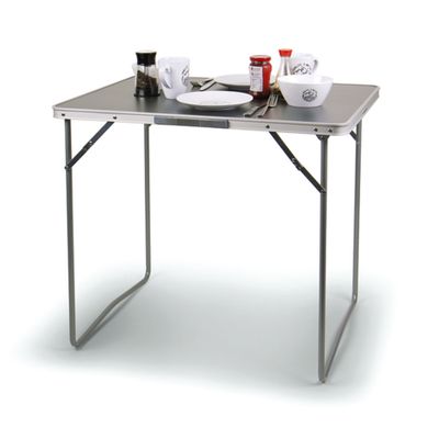 Tavolo da campeggio Jesper 80x60 cm grigio scuro