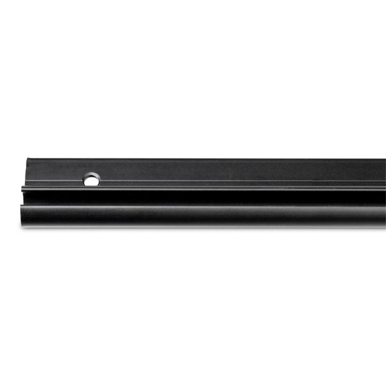 guida keder 90° nera 1 m per keder 9 mm in alluminio