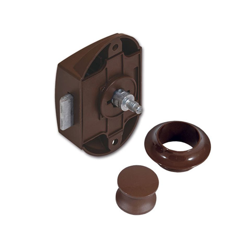 kit-push-lock-pulsante-e-rosetta-marrone