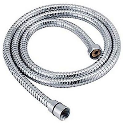 TUBO DOCCIA CROM.3/8-1/2""CONICO 150