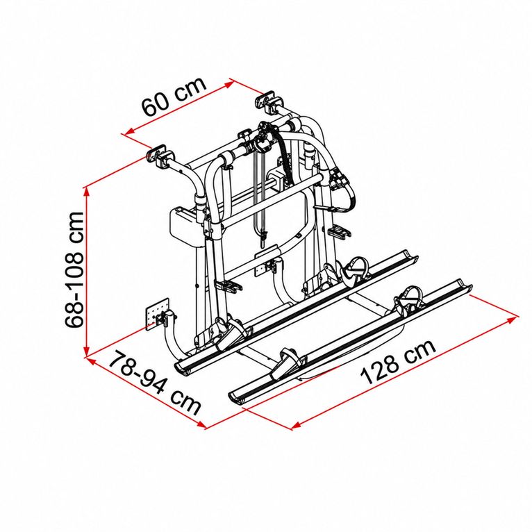 carry bike lift 77-manuale fiamma