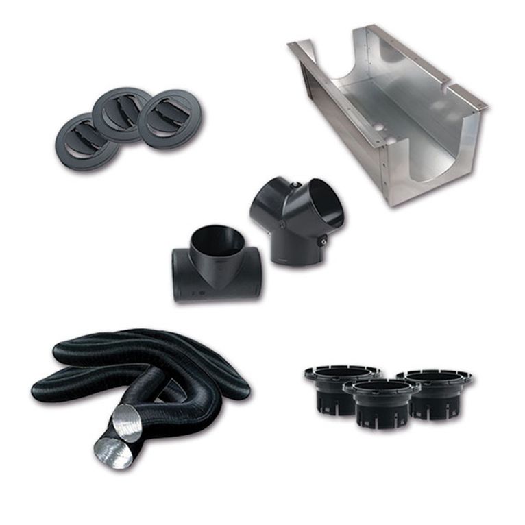 kit installazione autoterm air 2d