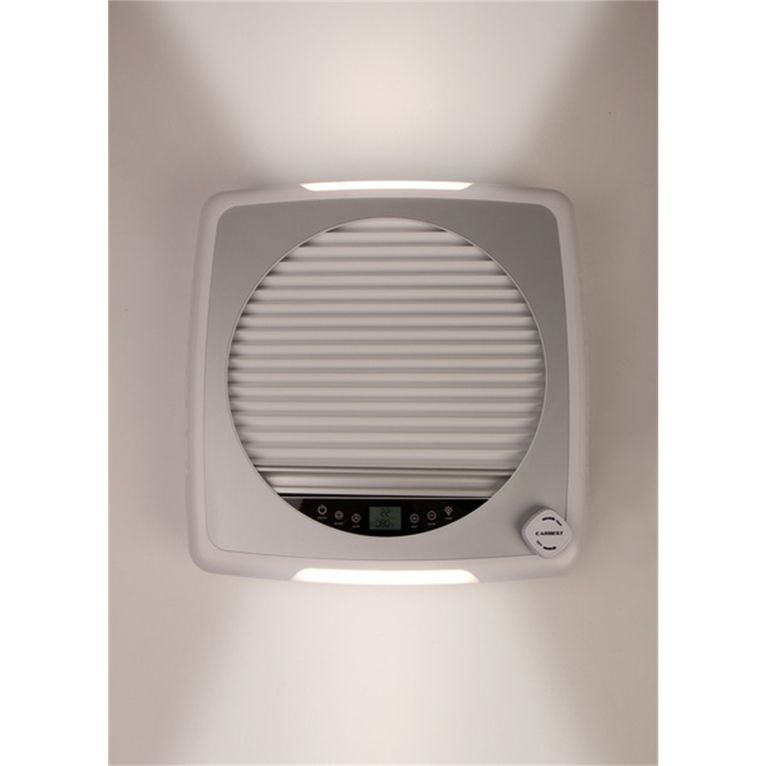 oblò con ventilatore vanvent 40x40 cm nero lucido