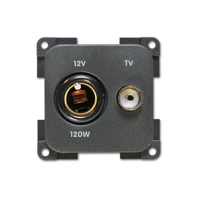 Presa 12 V DIN • TV • grigio