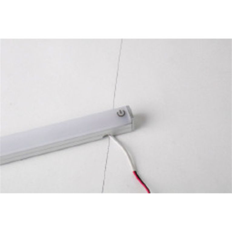 luce lineare led 40 cm 5w alluminio - carbest