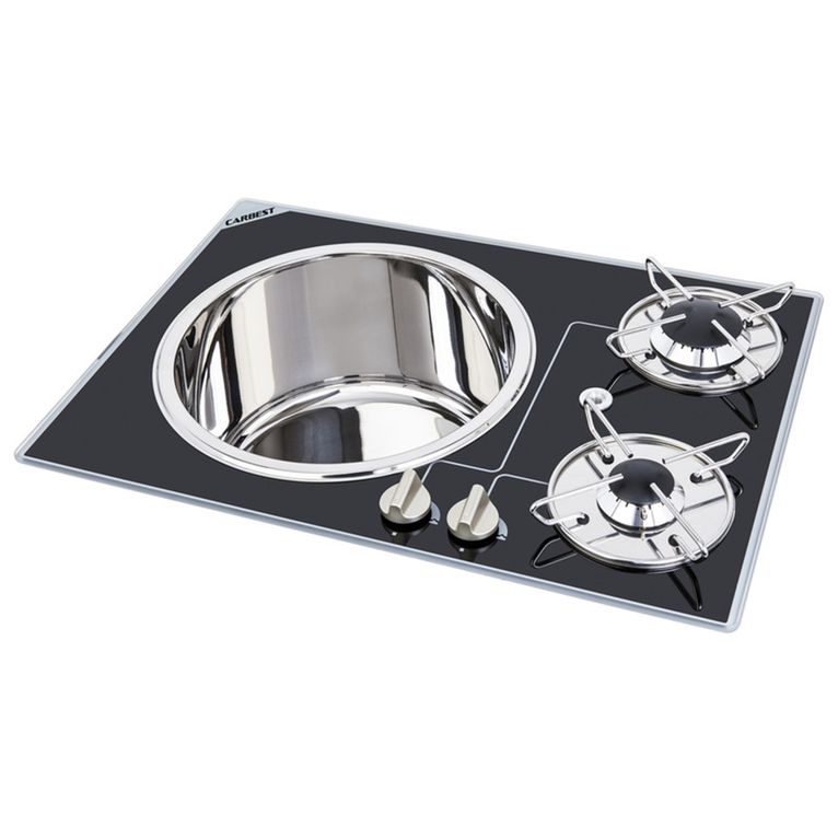 combinato fornello-lavello 600x420x65 mm 2,8 kw