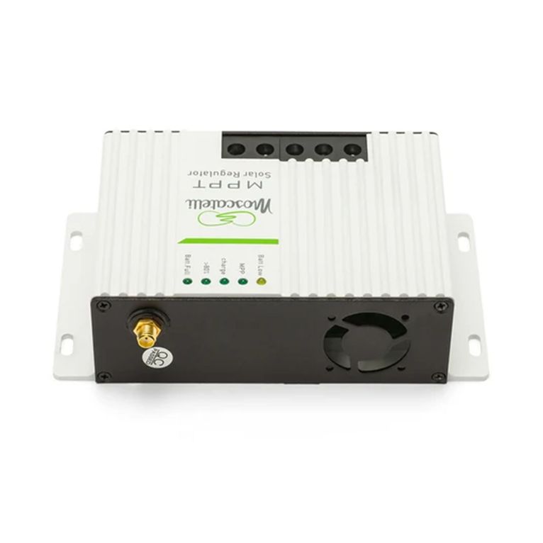 regolatore di carica mppt 12a duo bluetooth integrato per camper - bianco