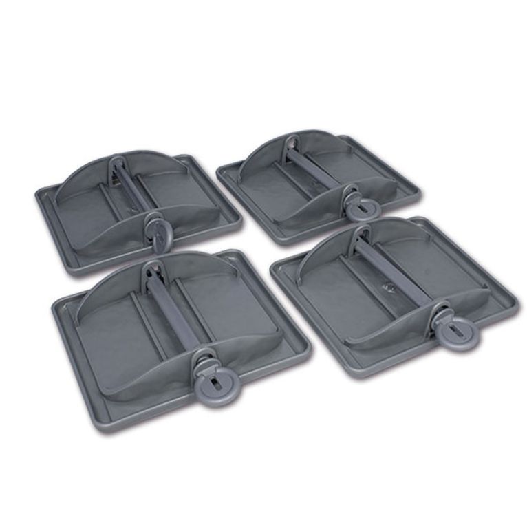 4 basi antisprofondamento per piedini