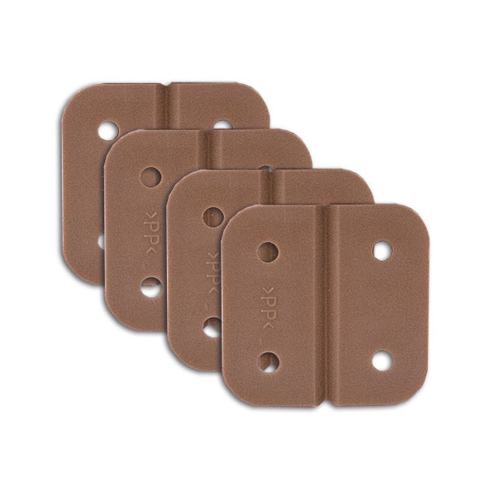 cerniera-plastica-marrone-star-blister-4-pz