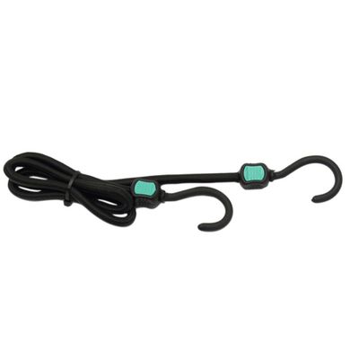 Tendicavo elastico di sicurezza 100 cm ø8 mm nero