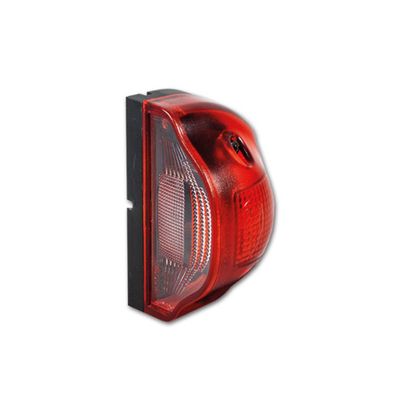 Luce targa Regpoint • scocca rossa