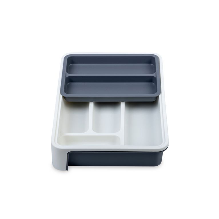 portaposate slide pp bianco/antracite 40x31,5x6 cm