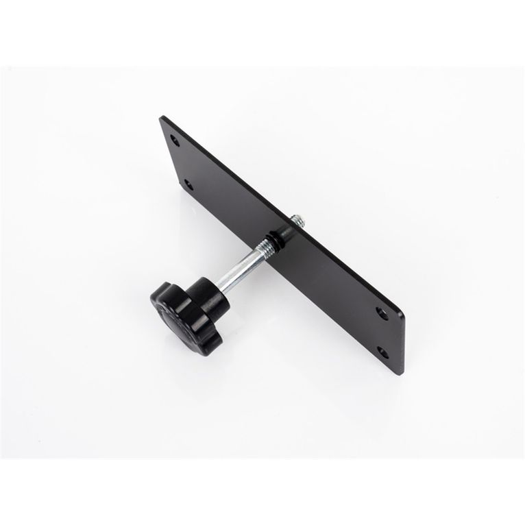 gamba tavolo sollevabile 60 cm nero con base - carbest