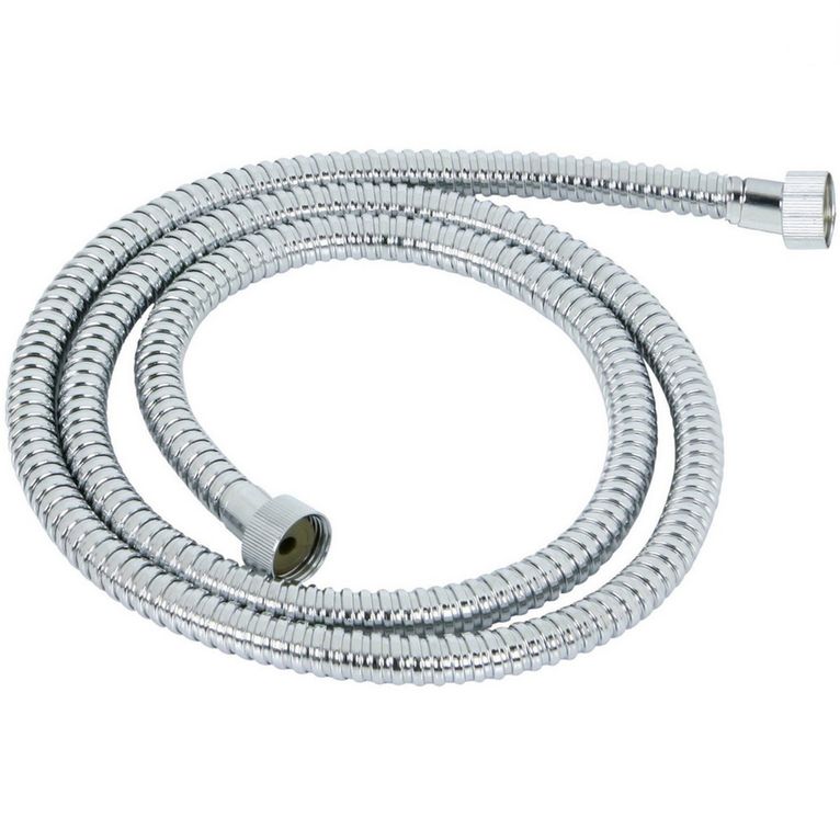 tubo doccia cromato 1/2-1/2"" 200cm