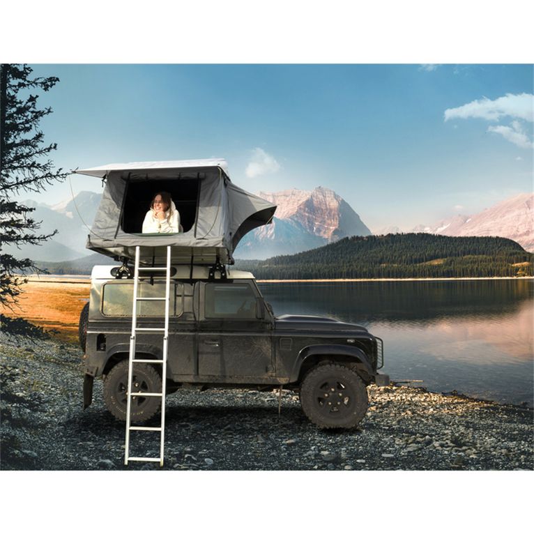 tenda da tetto wallaby 2 240x140x130 cm grigia