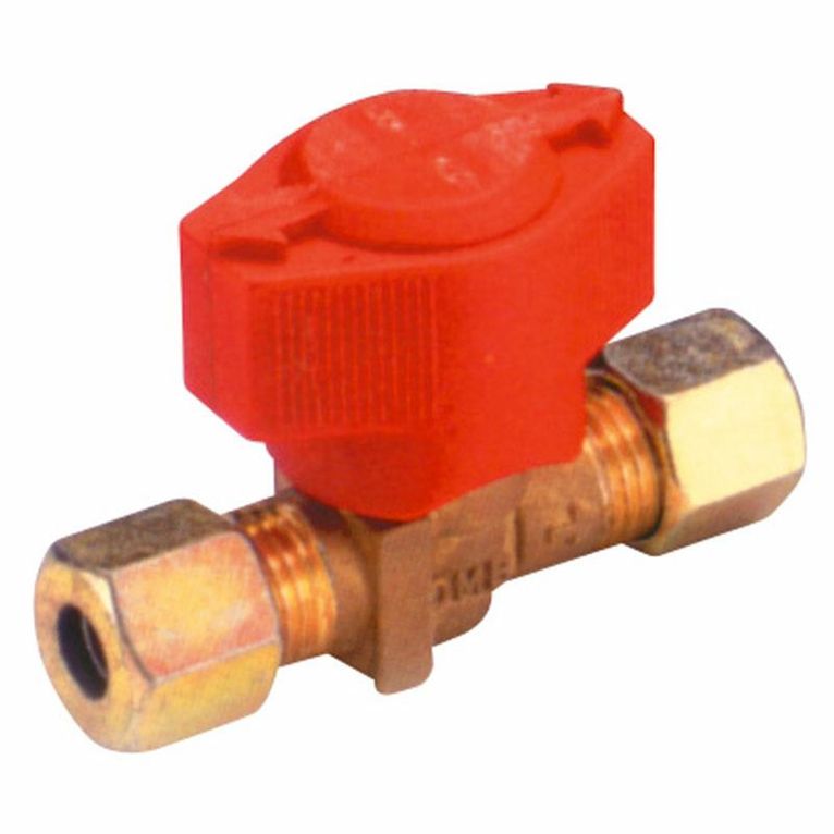 valvola bicono con raccordi bicono diam.8mm.