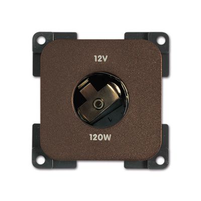 Presa DC • 12 V • marrone