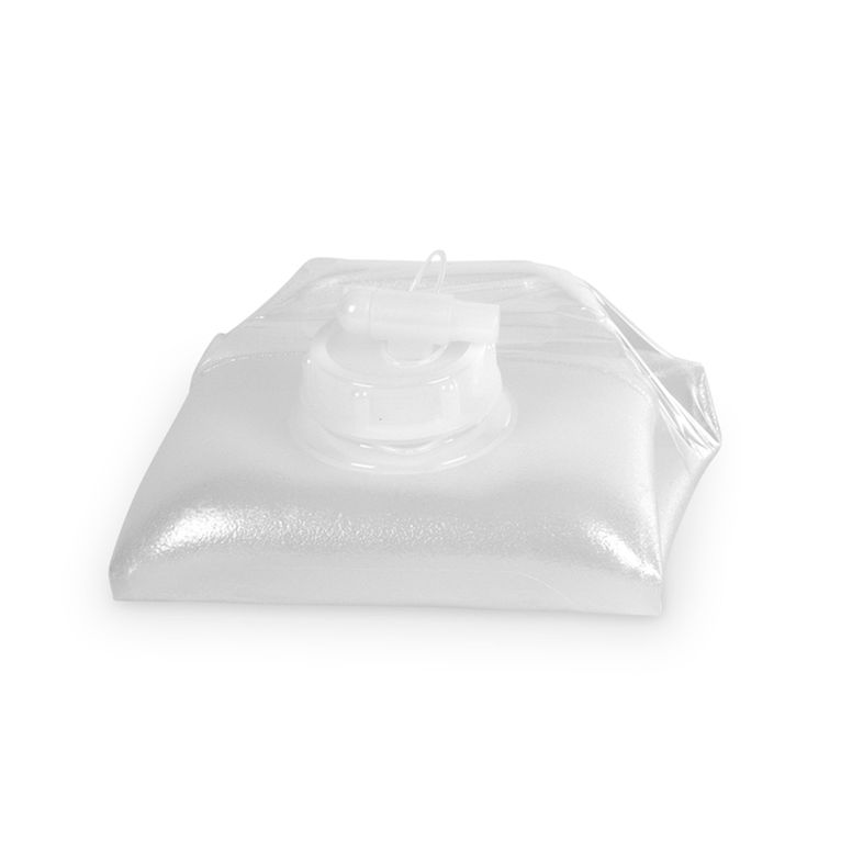 tanica pieghevole 10 l trasparente 23x21x36 cm - camp4