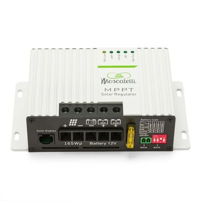 Regolatore di Carica MPPT 12A DUO Bluetooth Integrato per Camper - Bianco