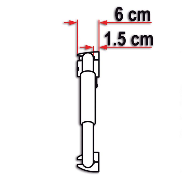 maniglione di salita security 31 white - fiamma