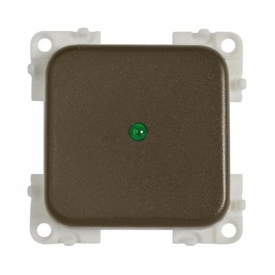 INTERRUTTORE MC12P 12V+LED MARRONE - CBE